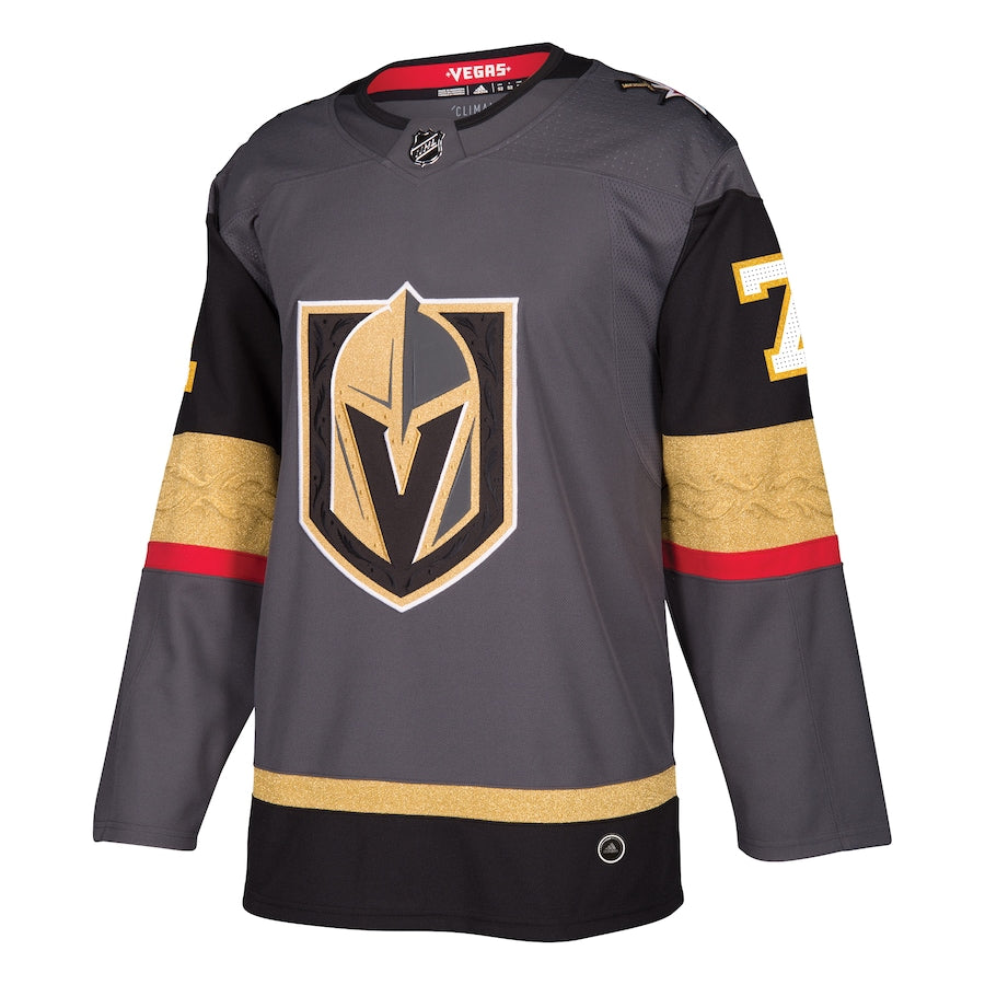 Men's Vegas Golden Knights William Karlsson adidas Gray Alternate Authentic Player Jersey