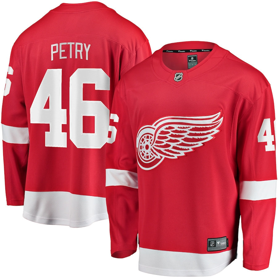 Jeff Petry Detroit Red Wings Home Breakaway Jersey - Red