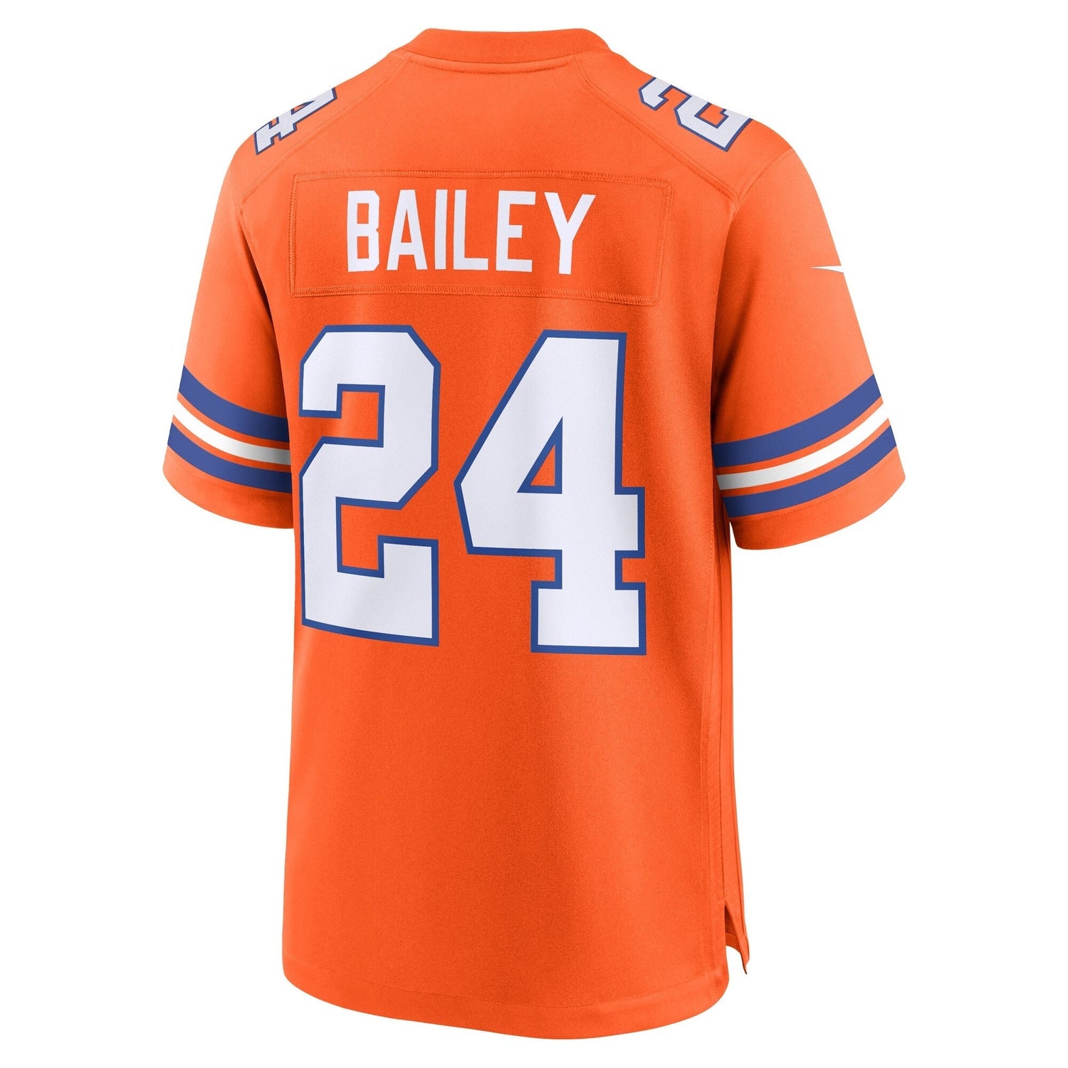 Champ Bailey Denver Broncos Nike Mile High Collection 1977 Throwback Retired Game Jersey - Orange