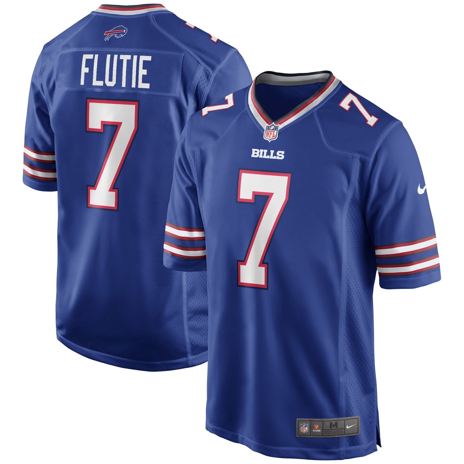 Doug Flutie Buffalo Bills Nike Game Retired Jersey - Royal
