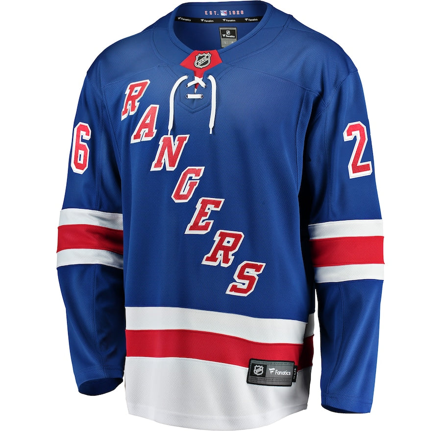 Jimmy Vesey New York Rangers Home Breakaway Jersey - Blue