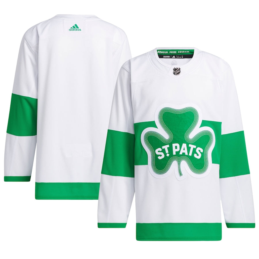 Toronto Maple Leafs St. Patricks Alternate Primegreen Jersey - White