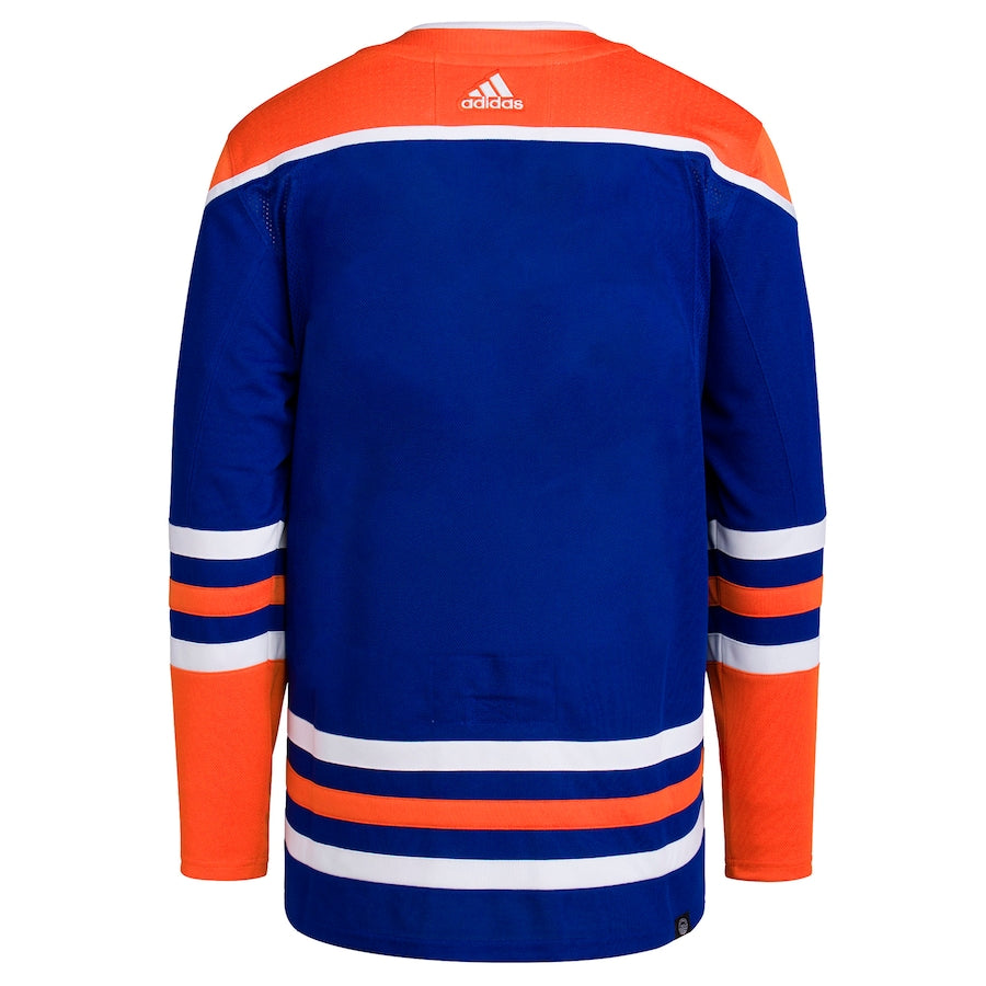 Edmonton Oilers Home Primegreen Blank Jersey - Royal
