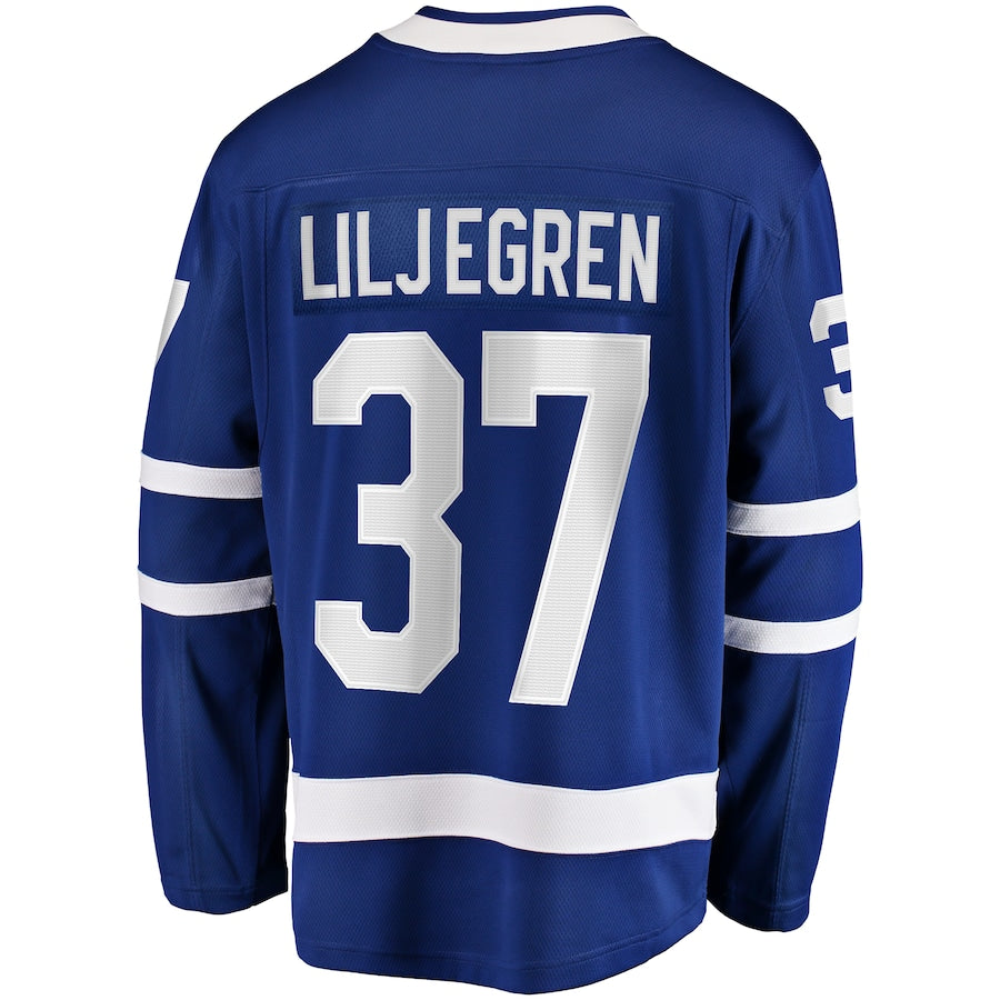Timothy Liljegren Toronto Maple Leafs Home Premier Breakaway Jersey - Blue
