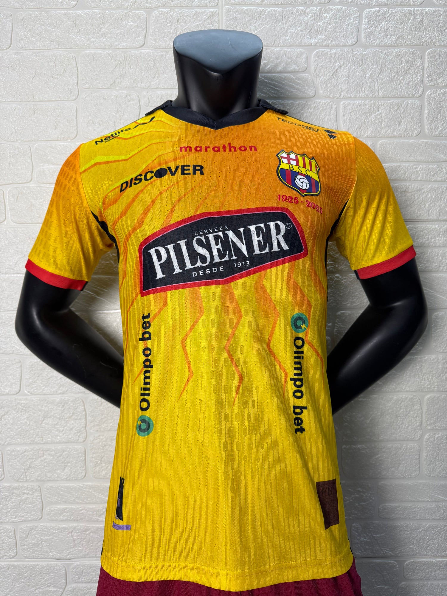 2025-26 Barcelona SC 100th Anniversary Player Version Jersey