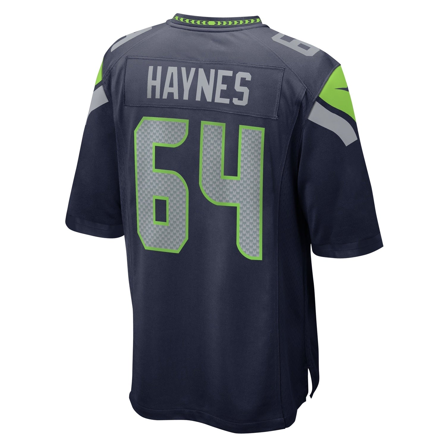 Christian Haynes Seattle Seahawks Nike Game Jersey - College Navy
