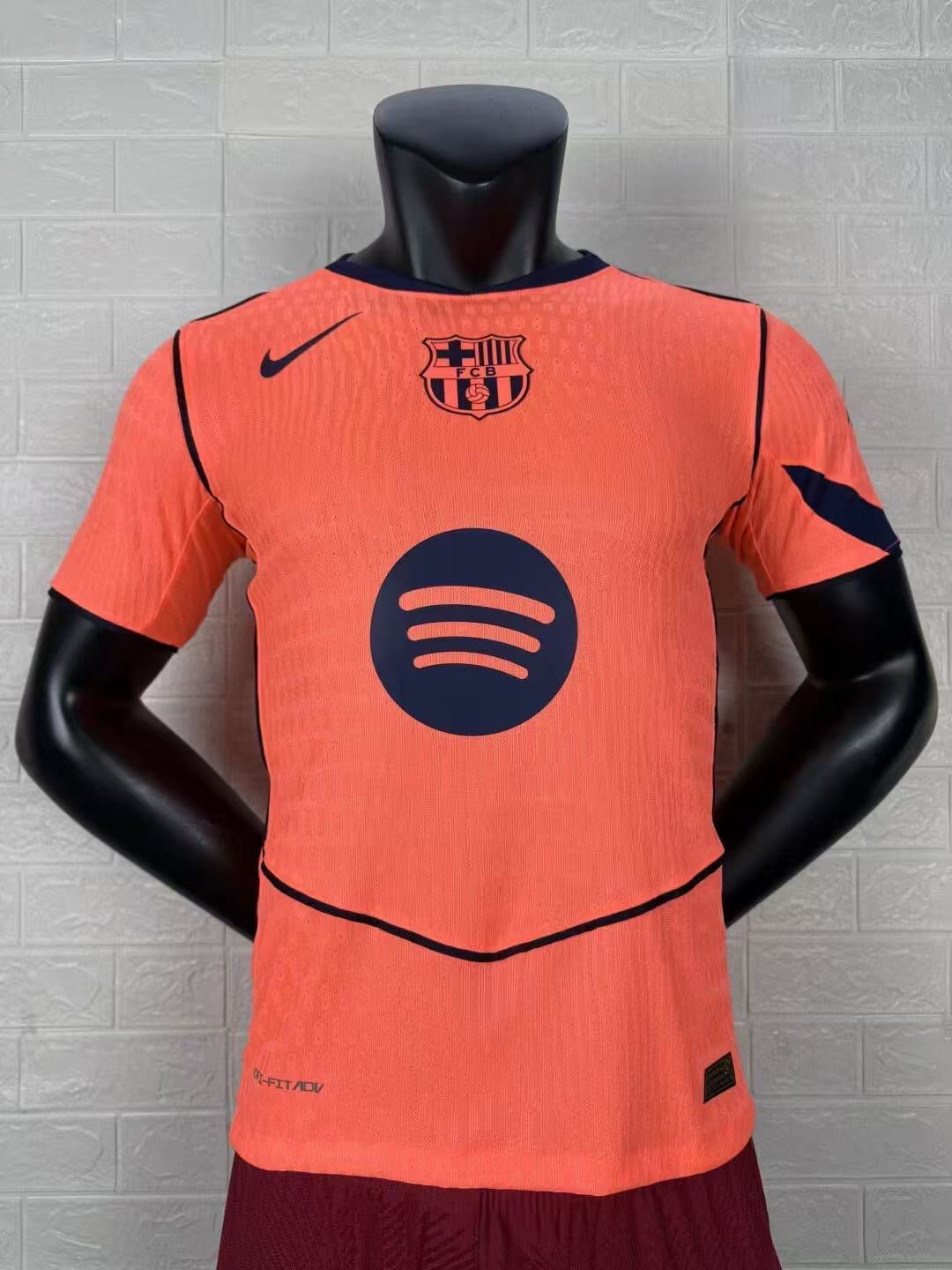 2025-26 FC Barcelona Second Away Player Version Jersey