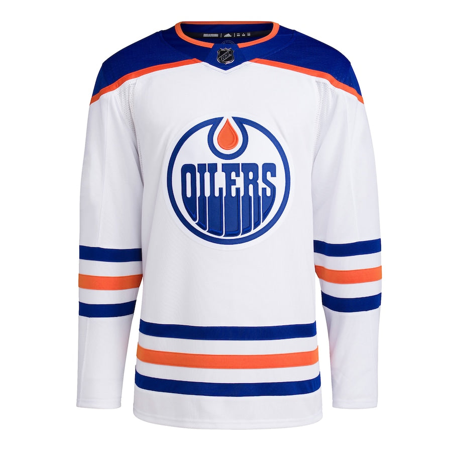 Edmonton Oilers Men's Away Primegreen Blank Jersey - White