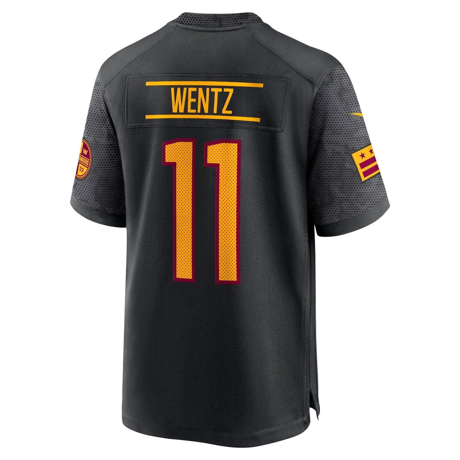 Carson Wentz Washington Commanders Nike Alternate Game Jersey - Black