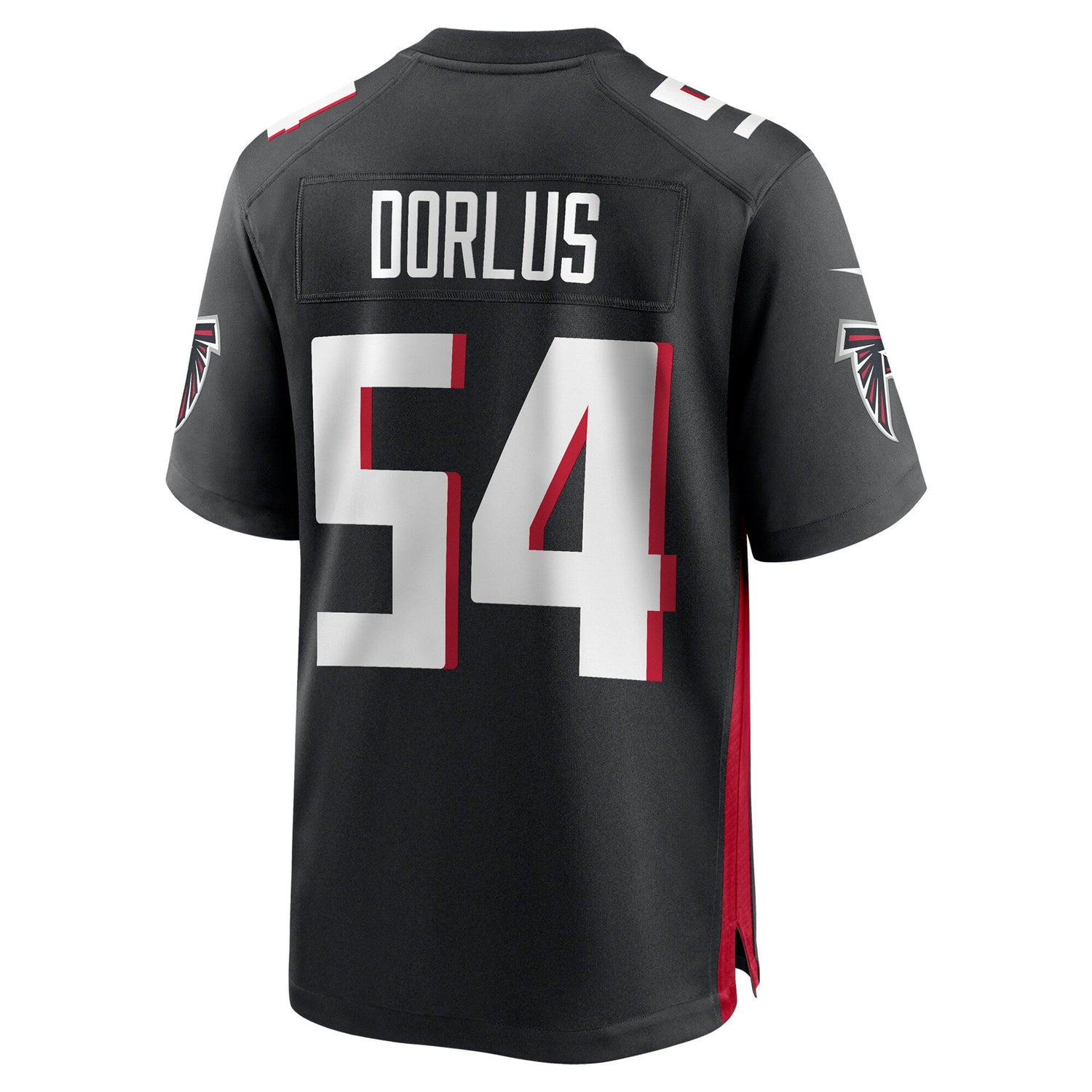 Brandon Dorlus Atlanta Falcons Nike Team Game Jersey - Black
