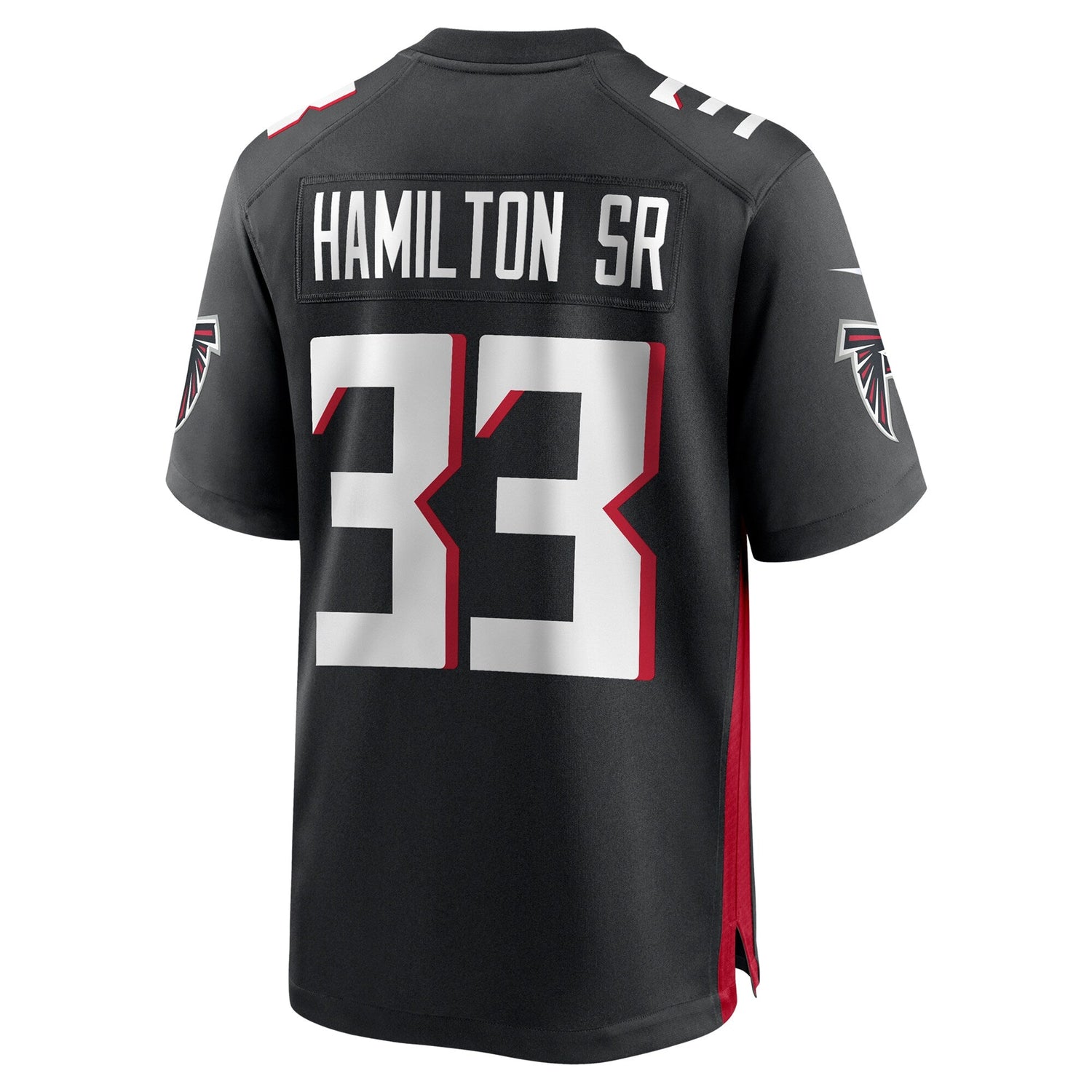 Antonio Hamilton Sr. Atlanta Falcons Nike Team Game Jersey - Black