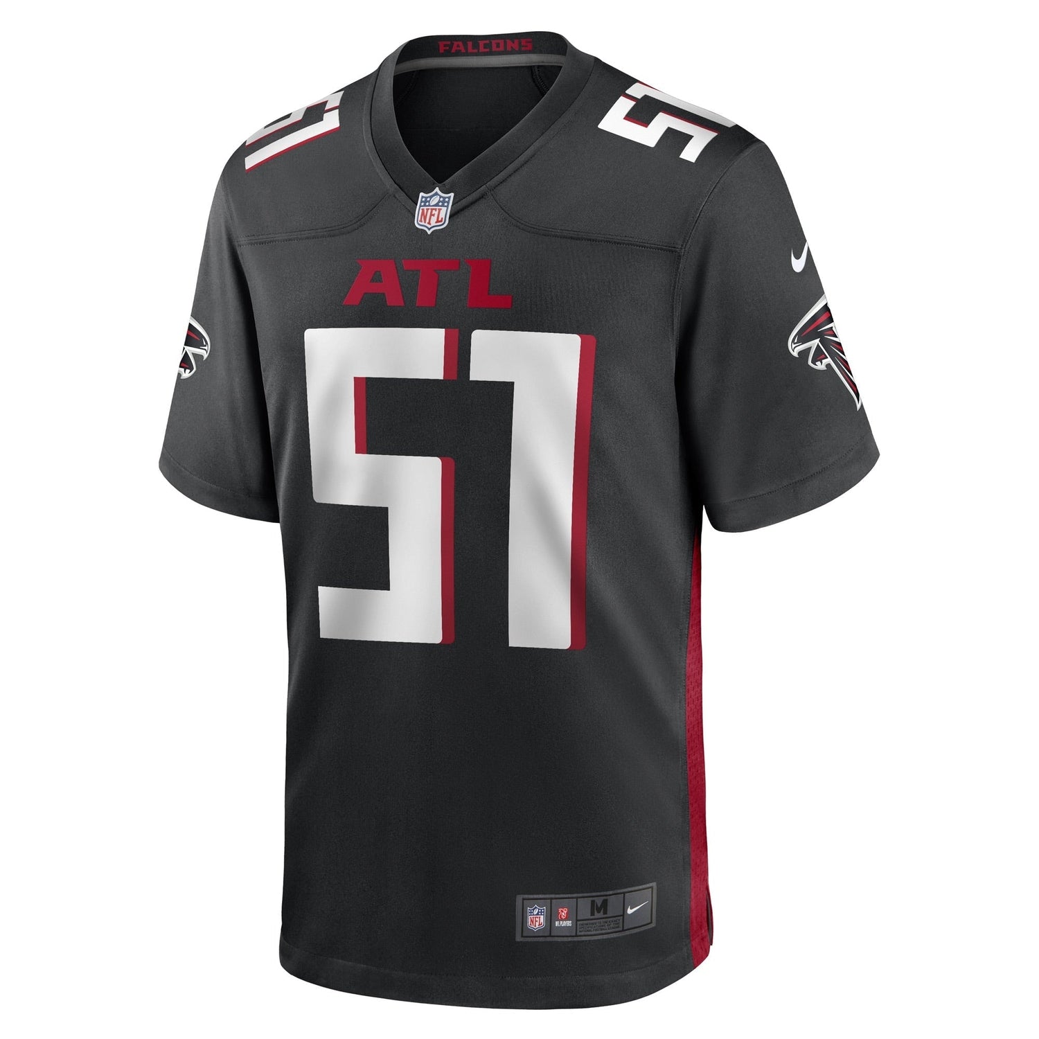 DeAngelo Malone Atlanta Falcons Nike Game Jersey - Black