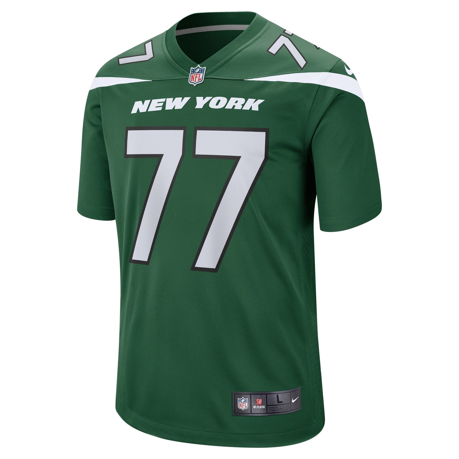 Mekhi Becton New York Jets Nike Game Jersey - Gotham Green