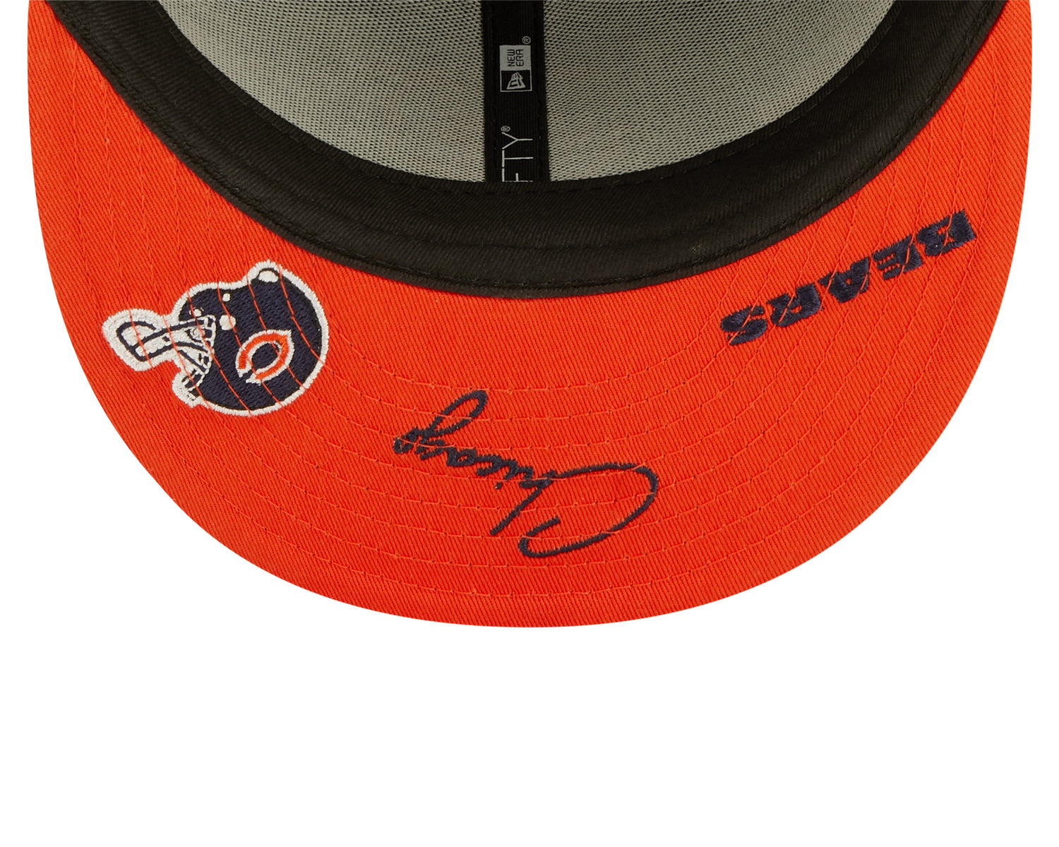 Chicago Bears New Era Navy Identity 59FIFTY Fitted Hat