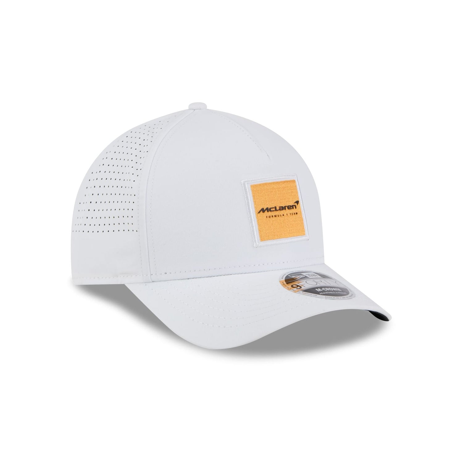 McLaren Formula 1 Team Optic White 9FORTY M-Crown A-Frame Snapback Hat