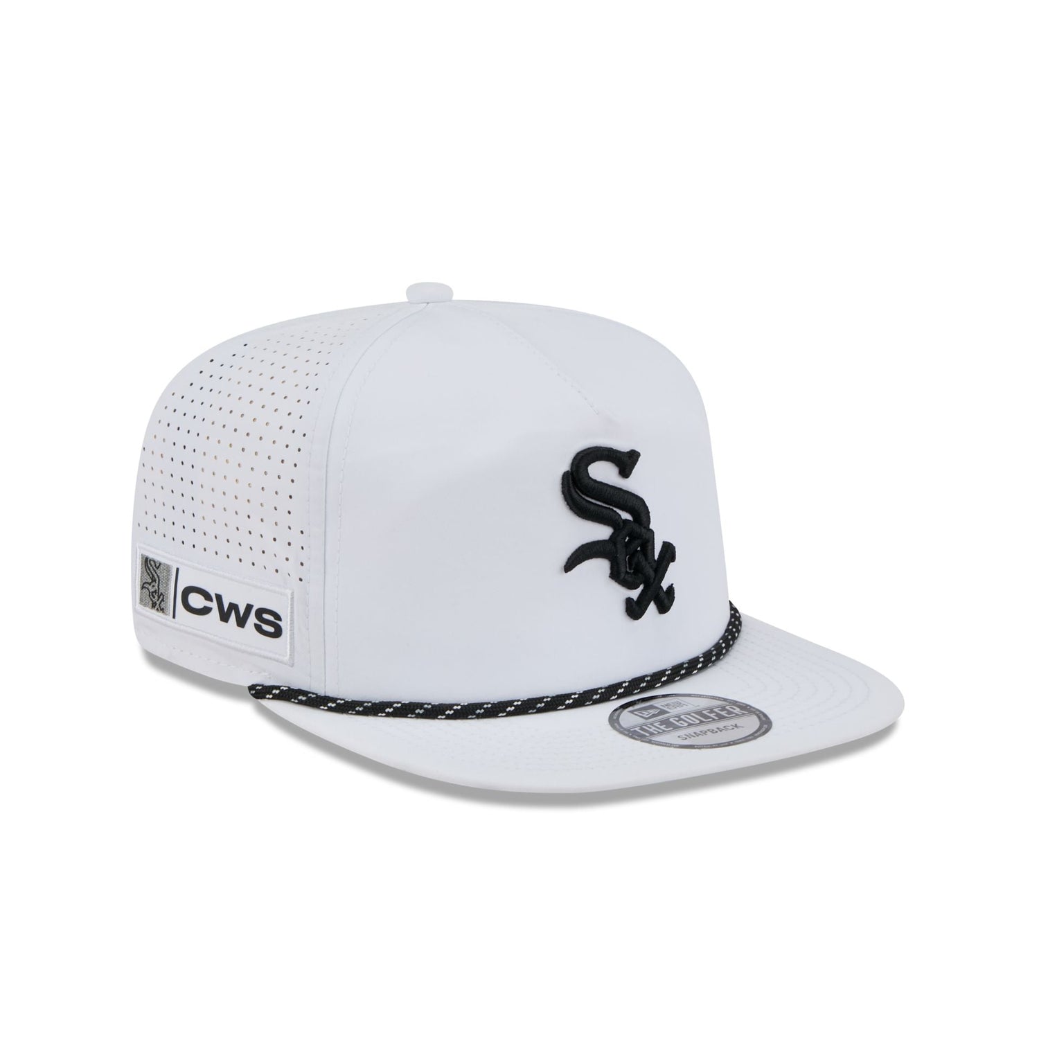 Chicago White Sox Optic White Performance Rope Golfer Hat