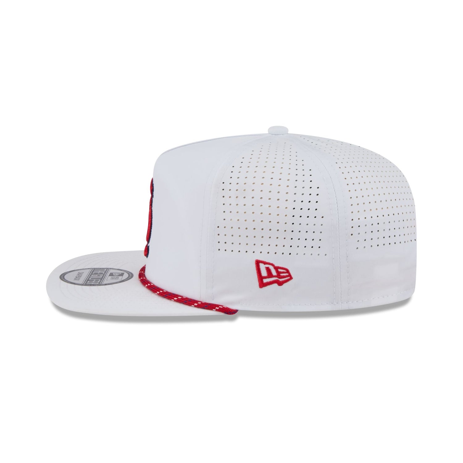 St. Louis Cardinals Optic White Performance Rope Golfer Hat