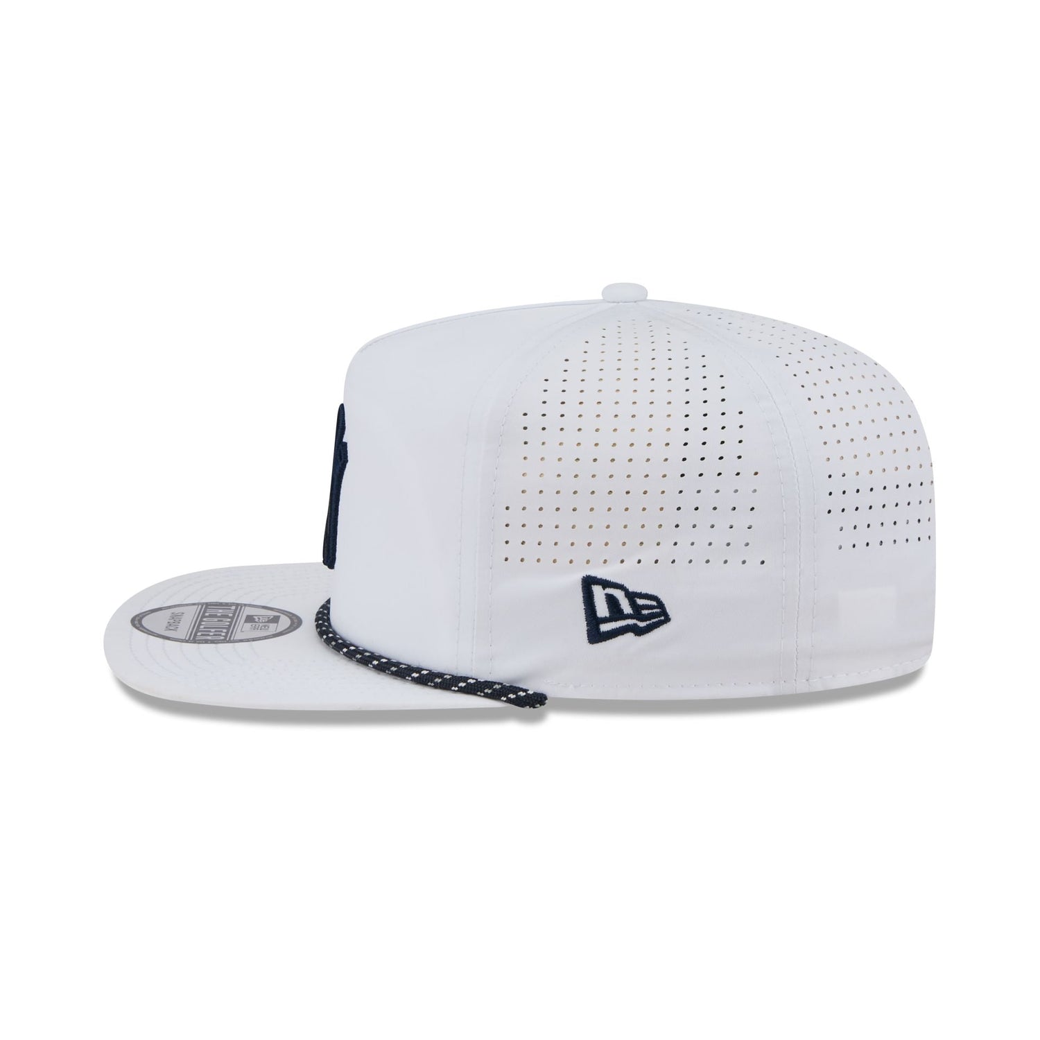 New York Yankees Optic White Performance Rope Golfer Hat