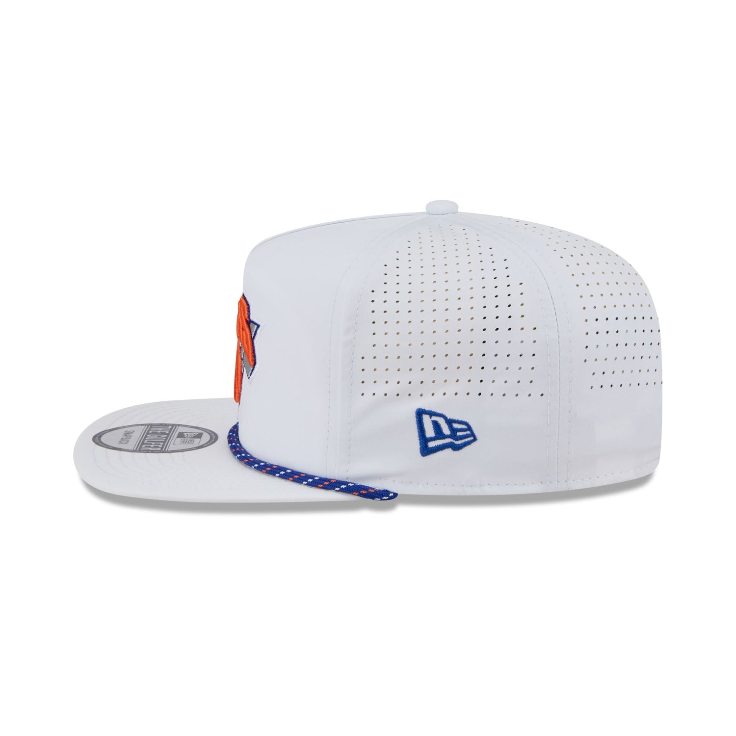 New York Knicks Optic White Performance Rope Golfer Hat