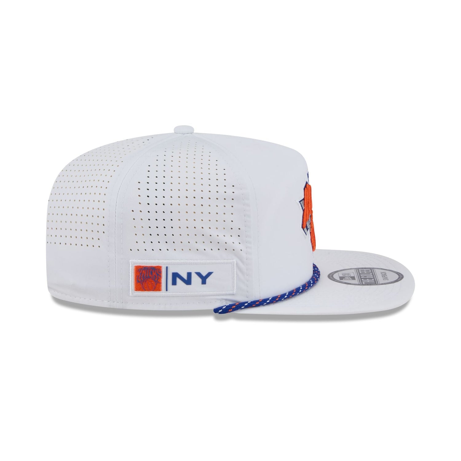New York Knicks Optic White Performance Rope Golfer Hat