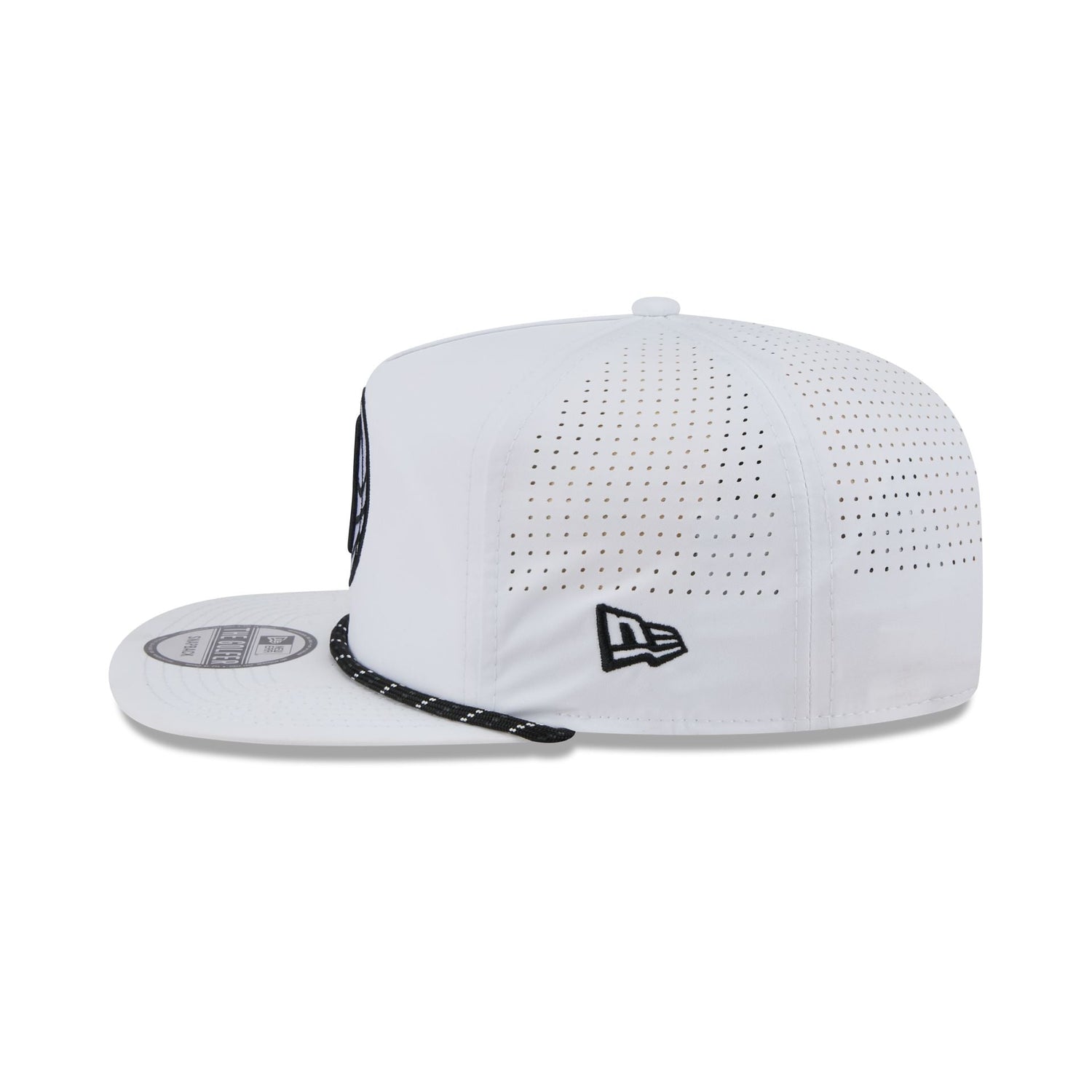 Brooklyn Nets Optic White Performance Rope Golfer Hat