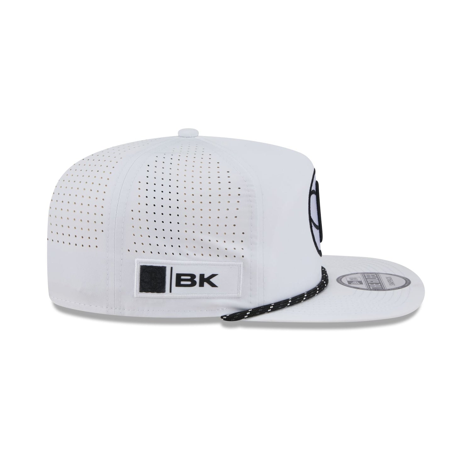 Brooklyn Nets Optic White Performance Rope Golfer Hat