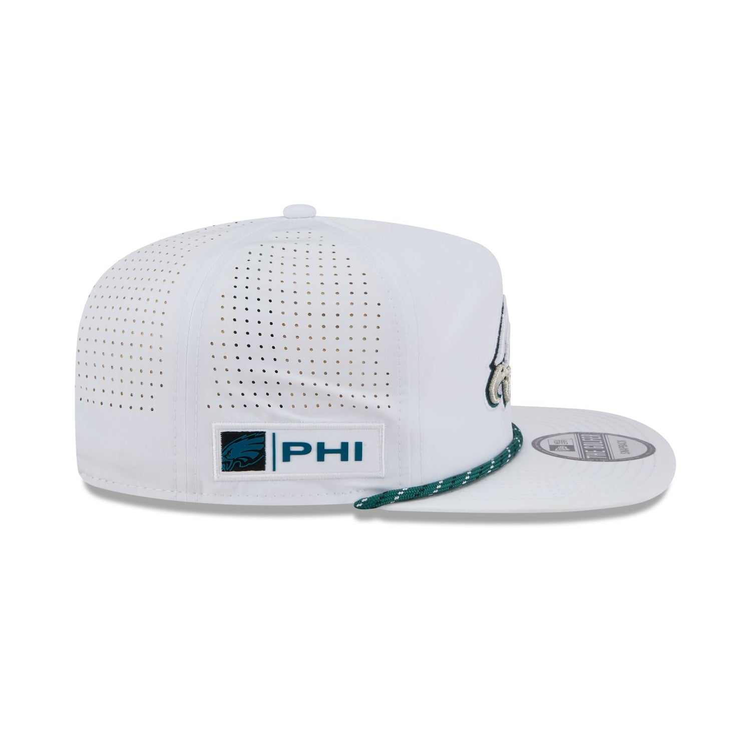 Philadelphia Eagles Optic White Performance Rope Golfer Hat