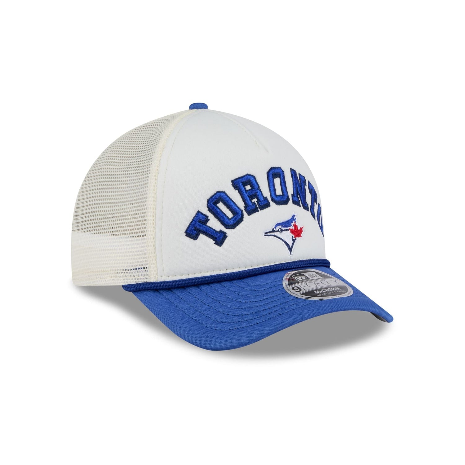 Toronto Blue Jays Chrome Arch 9FORTY M-Crown A-Frame Trucker Hat