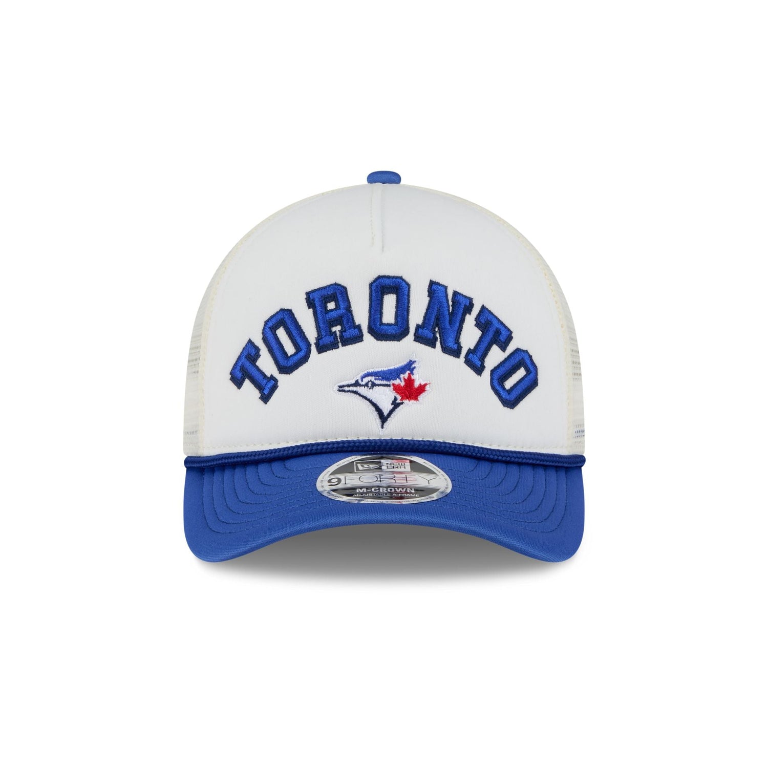 Toronto Blue Jays Chrome Arch 9FORTY M-Crown A-Frame Trucker Hat
