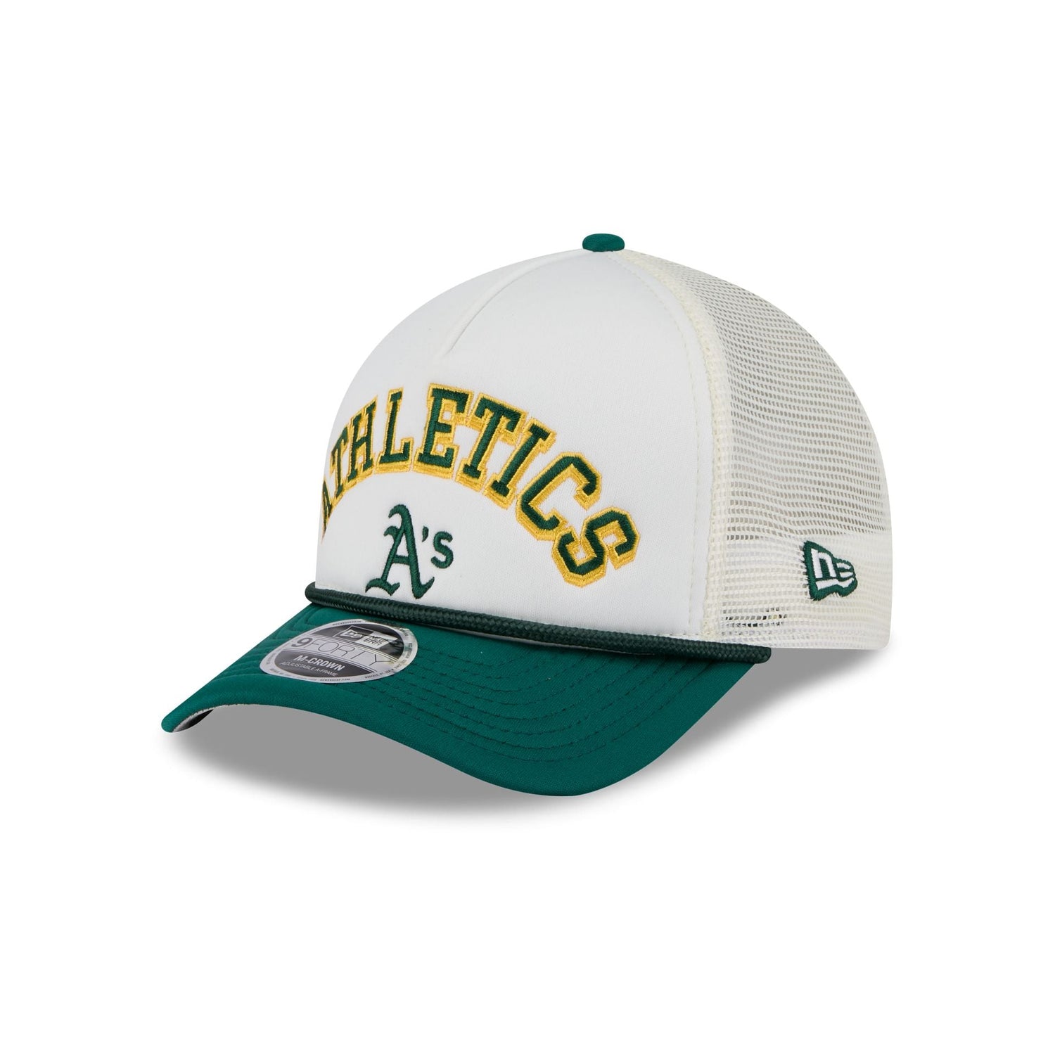 Athletics Chrome Arch 9FORTY M-Crown A-Frame Trucker Hat