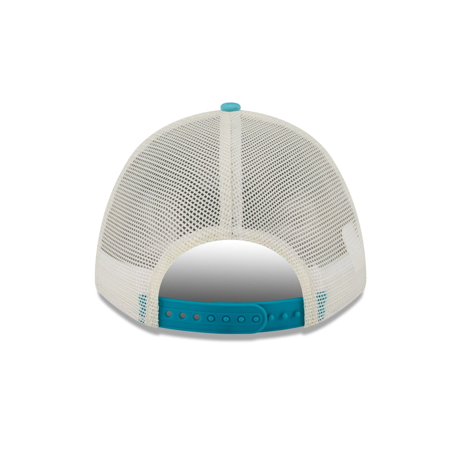 Miami Dolphins Chrome Arch 9FORTY M-Crown A-Frame Trucker Hat