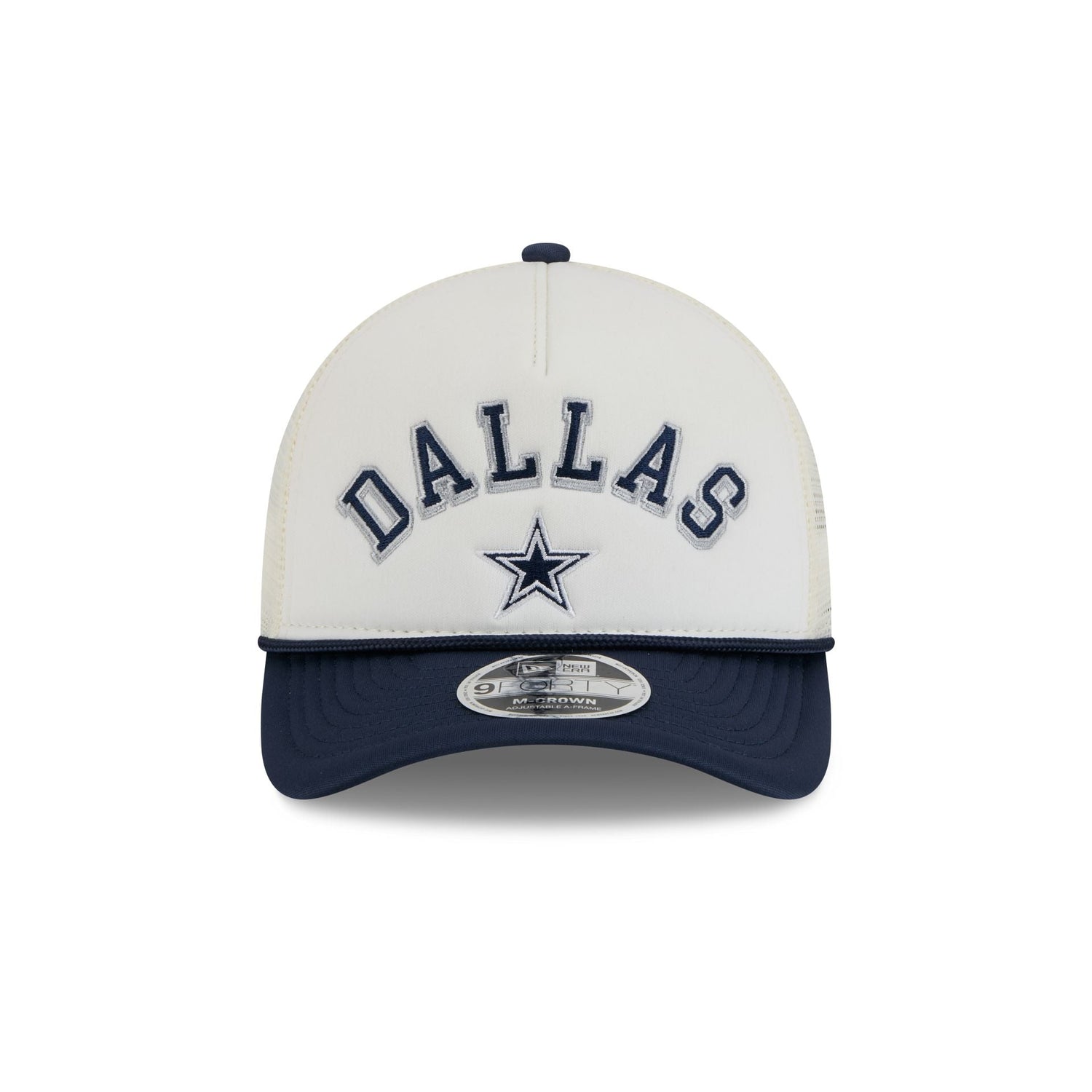 Dallas Cowboys Chrome Arch 9FORTY M-Crown A-Frame Trucker Hat