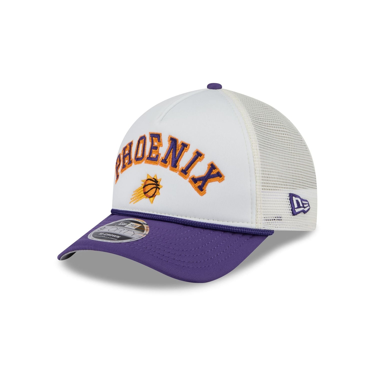 Phoenix Suns Chrome Arch 9FORTY M-Crown A-Frame Trucker Hat
