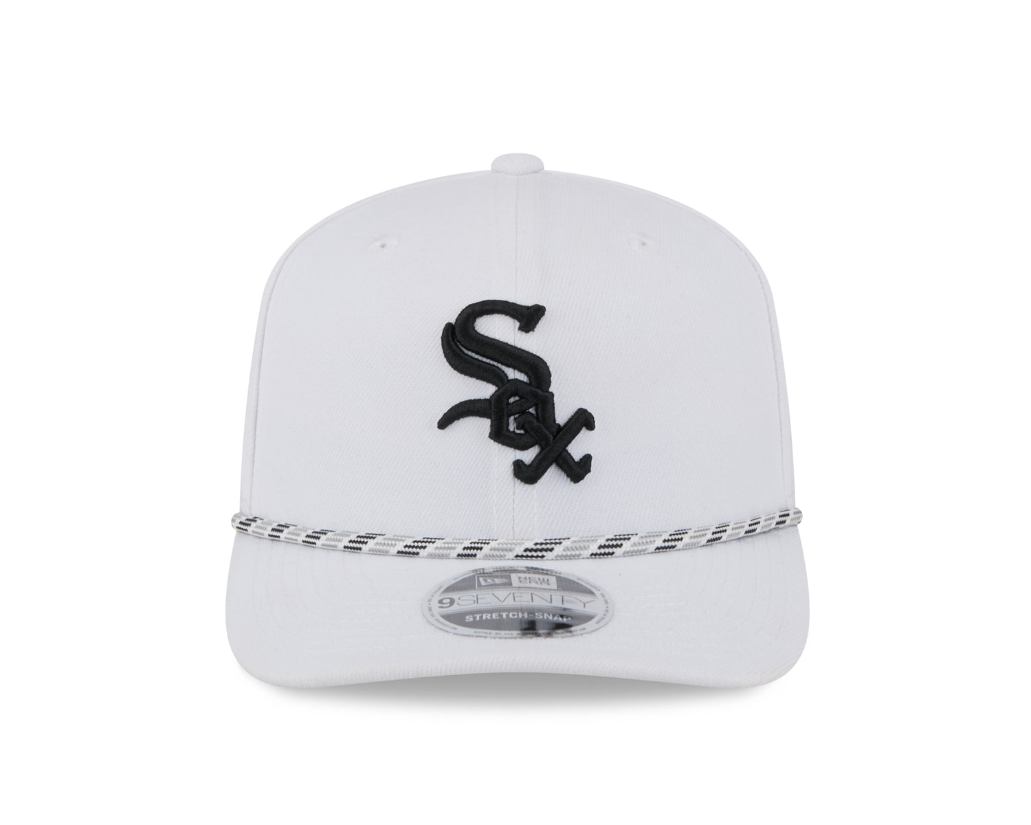Chicago White Sox New Era White Multi Rope 9SEVENTY Stretch Snap Adjustable Hat