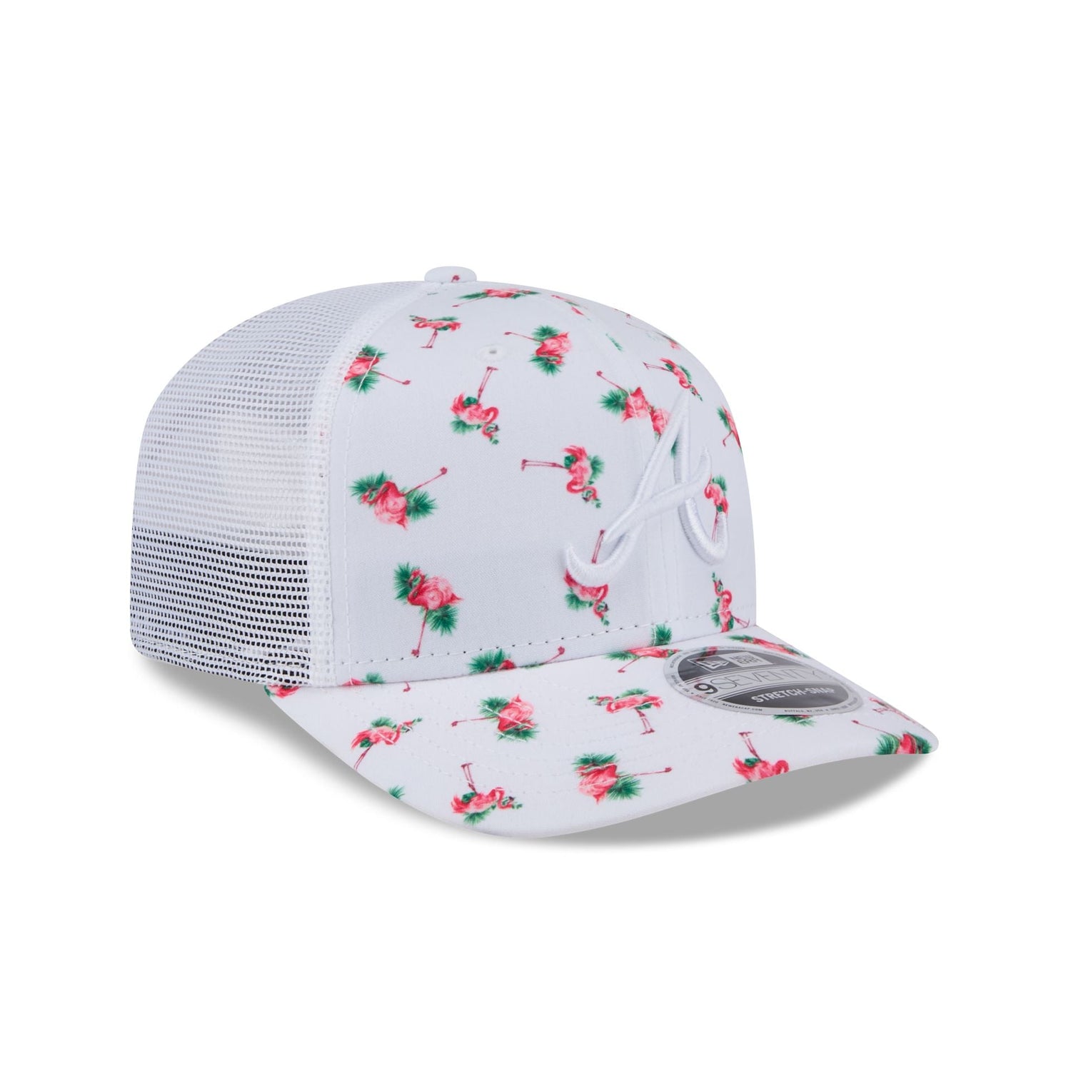 Atlanta Braves Pattern 9SEVENTY Trucker Hat