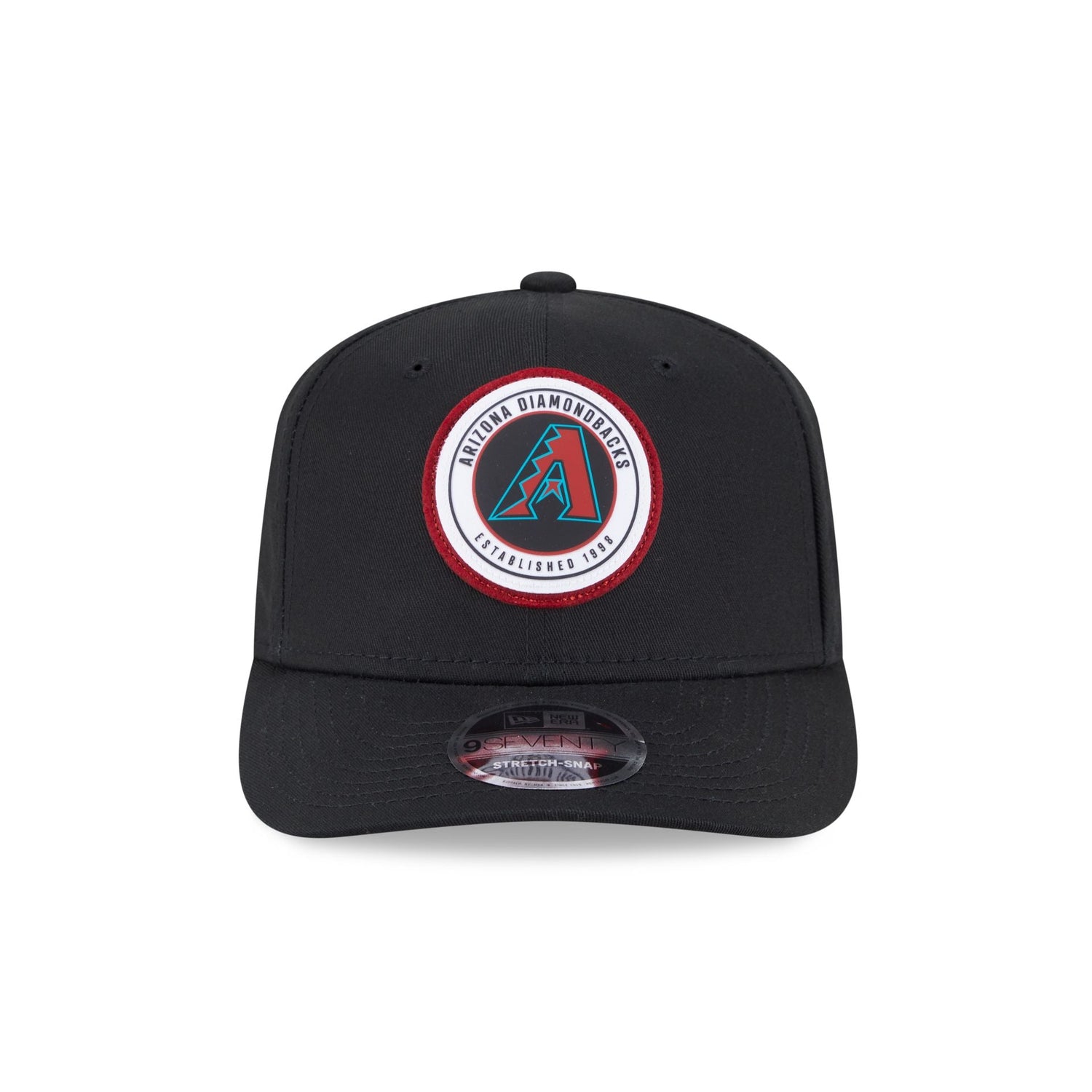 Arizona Diamondbacks Circle Patch 9SEVENTY Stretch-Snap Hat