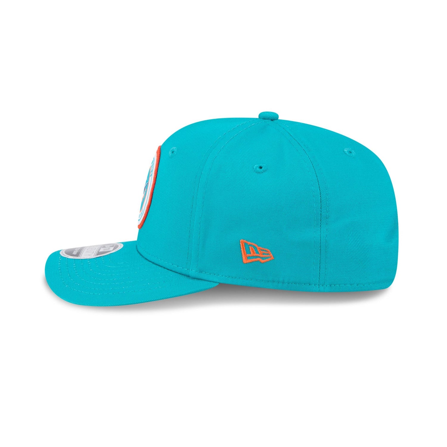 Miami Dolphins Circle Patch 9SEVENTY Stretch-Snap Hat