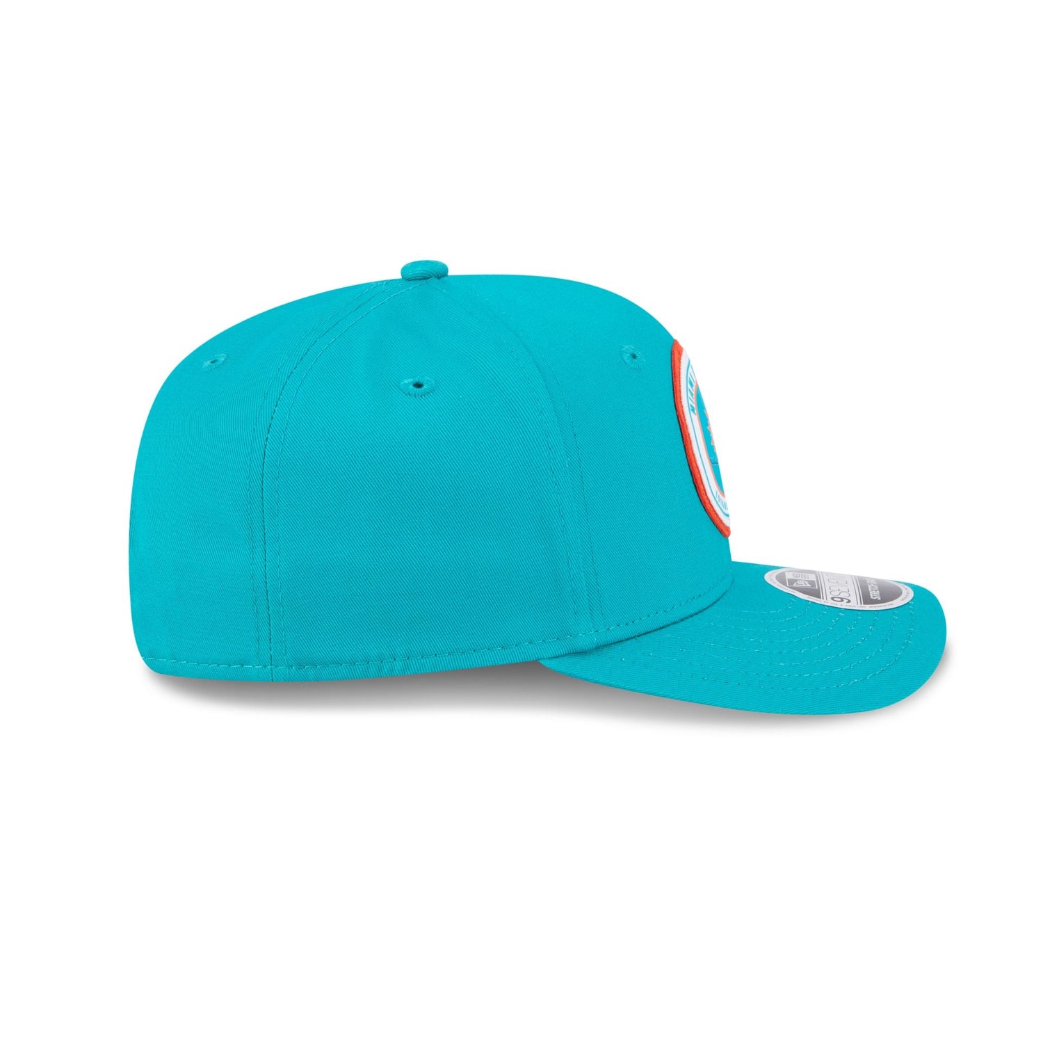 Miami Dolphins Circle Patch 9SEVENTY Stretch-Snap Hat
