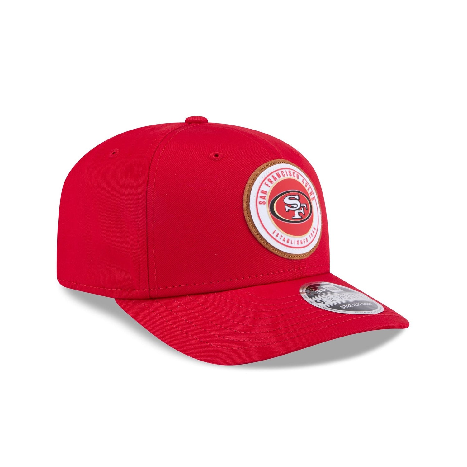 San Francisco 49ers Circle Patch 9SEVENTY Stretch-Snap Hat