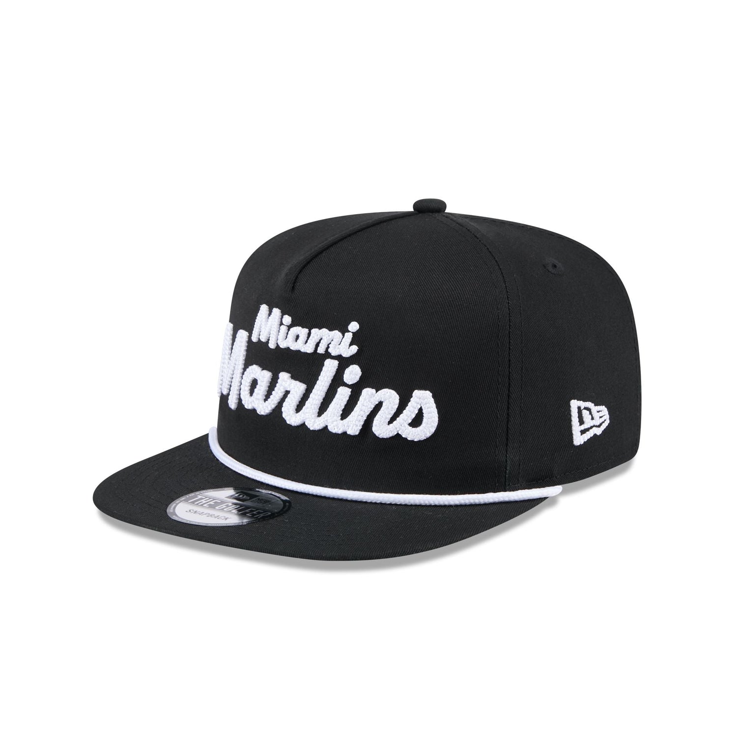 Miami Marlins Team Text Golfer Hat