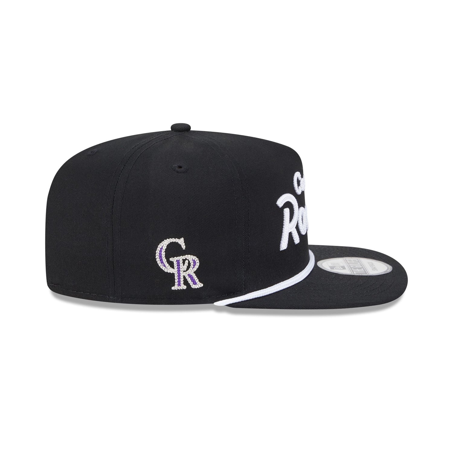 Colorado Rockies Team Text Golfer Hat