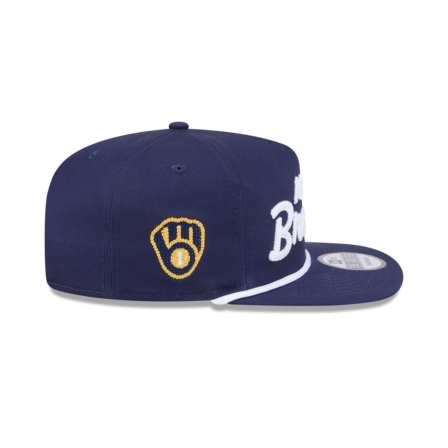 Milwaukee Brewers Team Text Golfer Hat