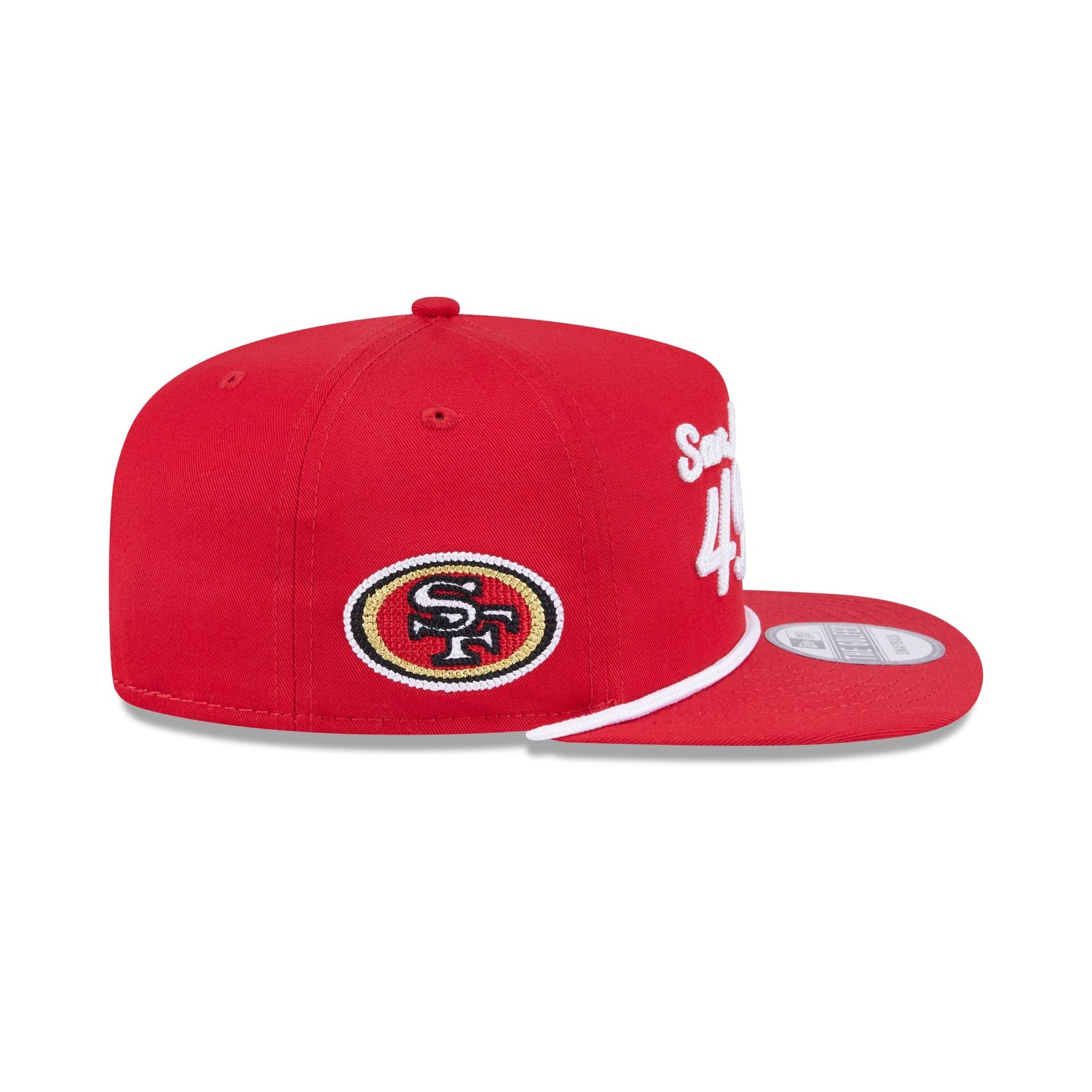 San Francisco 49ers Team Text Golfer Hat