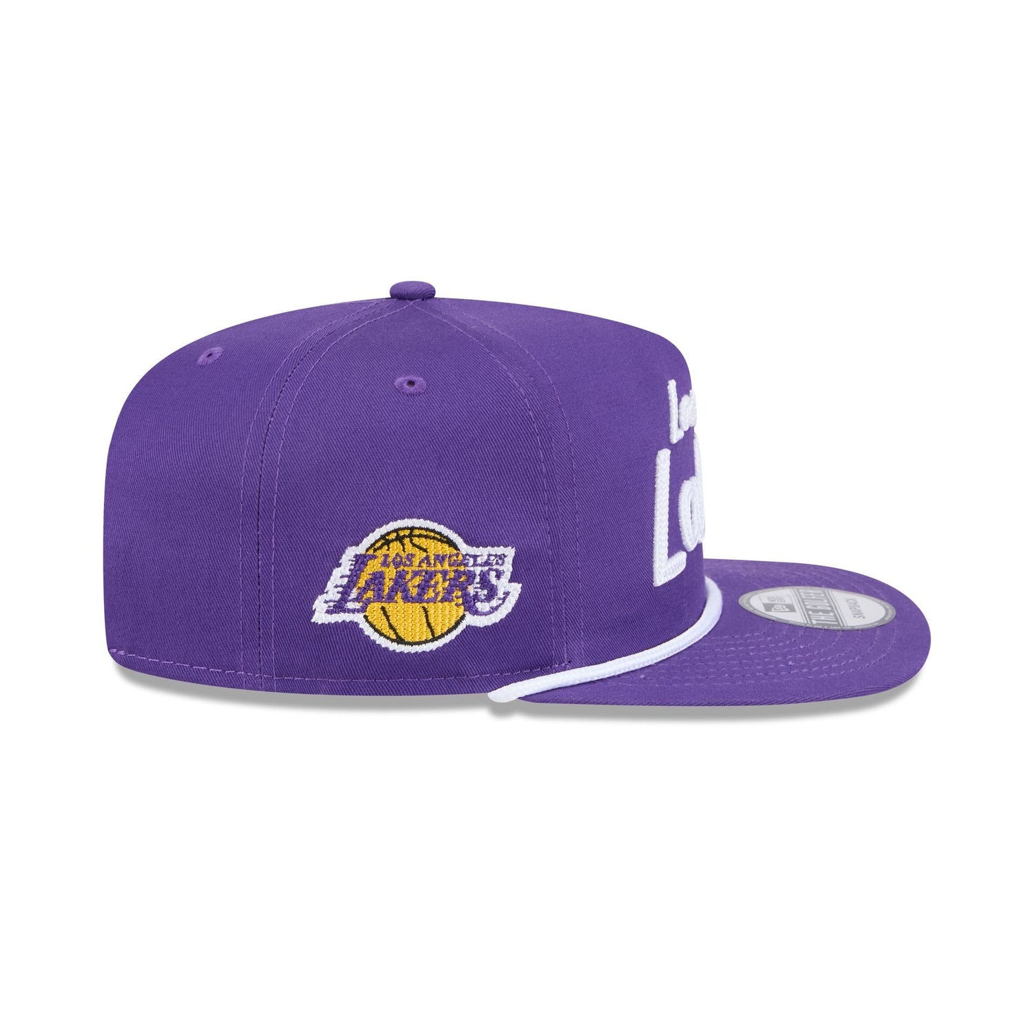 Los Angeles Lakers Team Text Golfer Hat