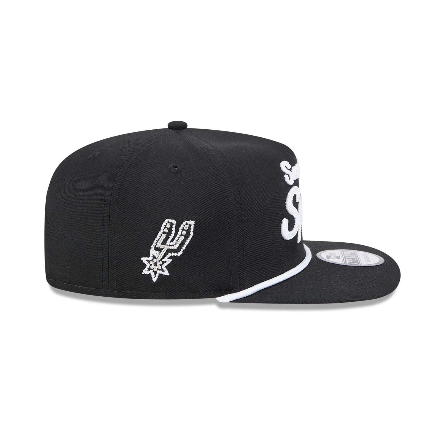 San Antonio Spurs Team Text Golfer Hat