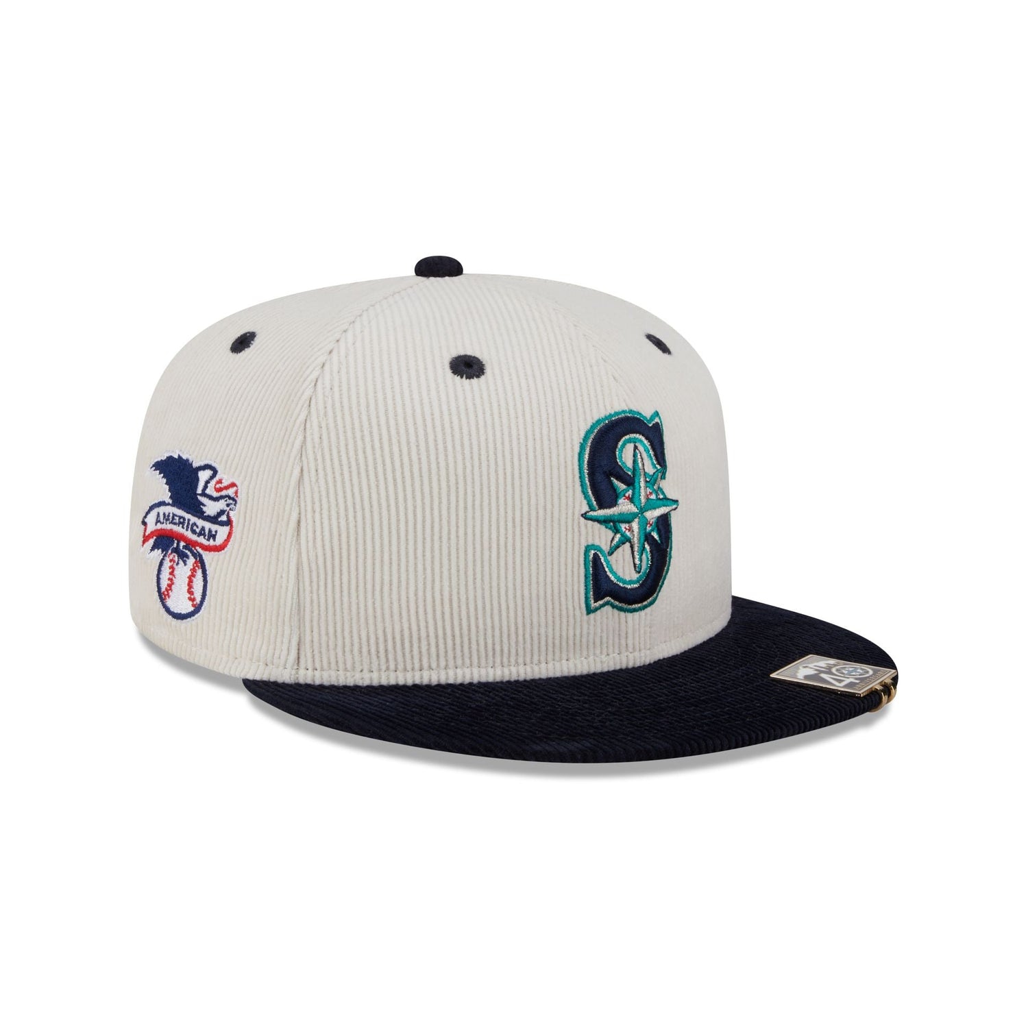 Seattle Mariners Two Tone Cord 59FIFTY Fitted Hat
