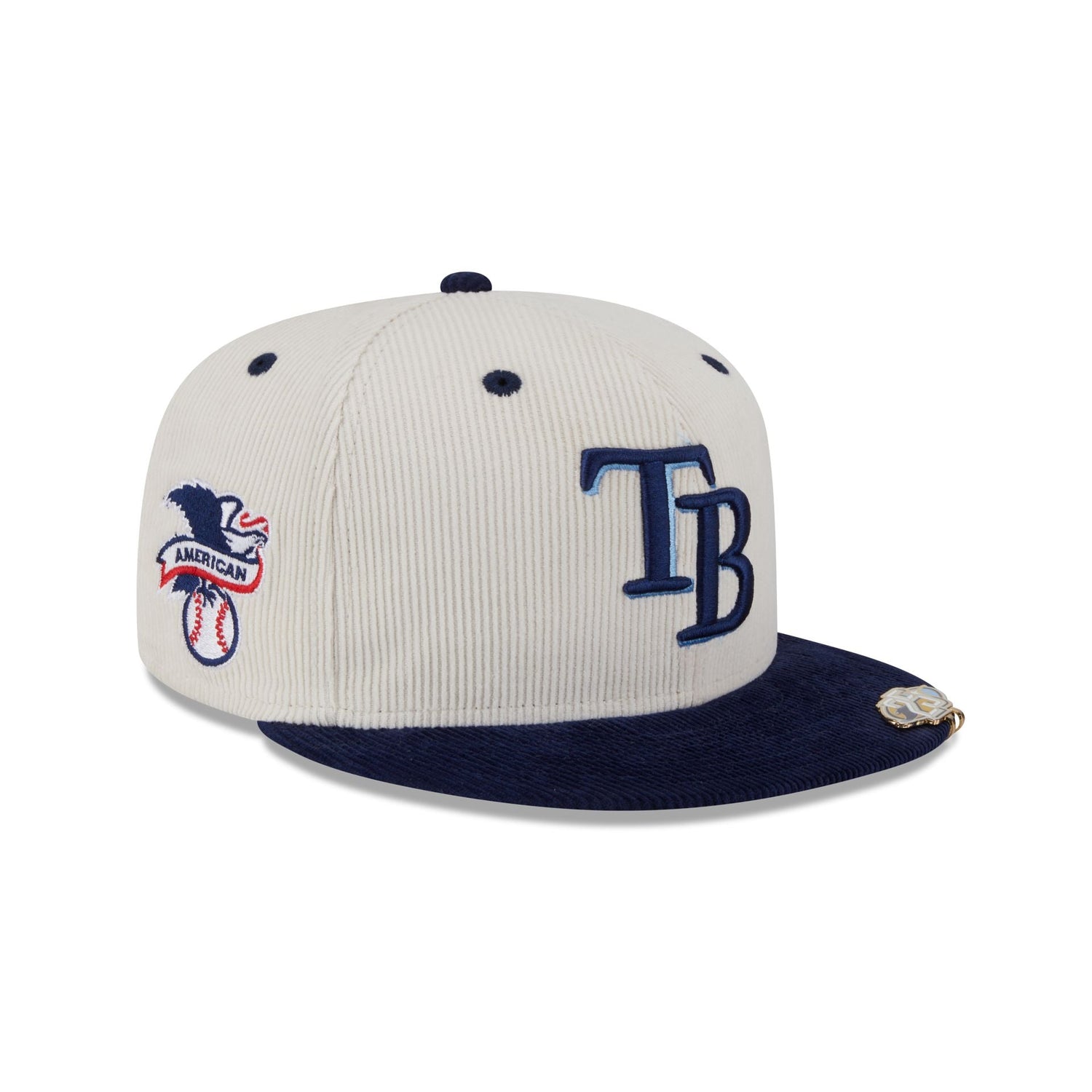 Tampa Bay Rays Two Tone Cord 59FIFTY Fitted Hat