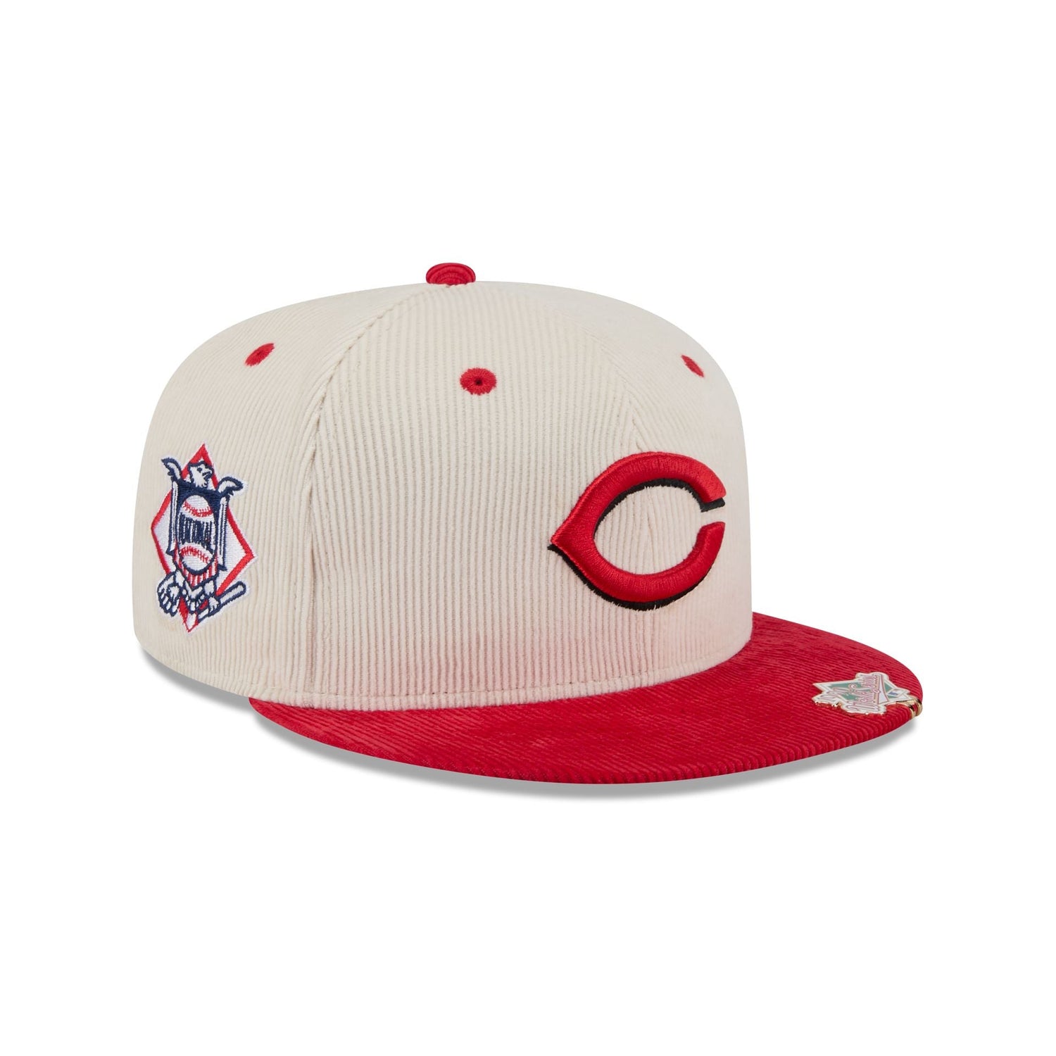 Cincinnati Reds Two Tone Cord 59FIFTY Fitted Hat