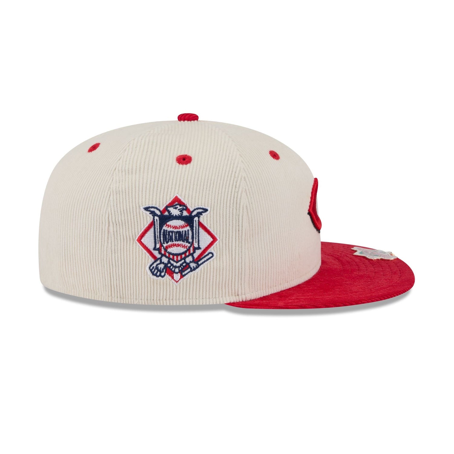 Cincinnati Reds Two Tone Cord 59FIFTY Fitted Hat