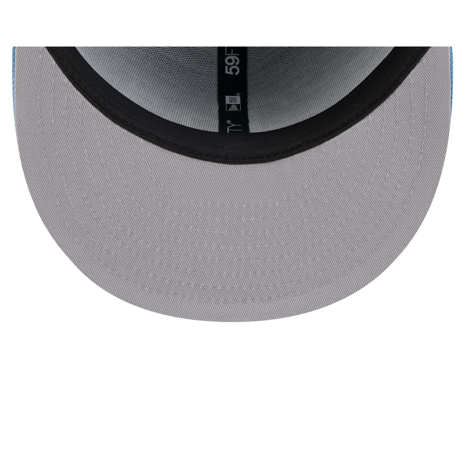 Tampa Bay Rays Pinstripe League Pin 59FIFTY Fitted Hat